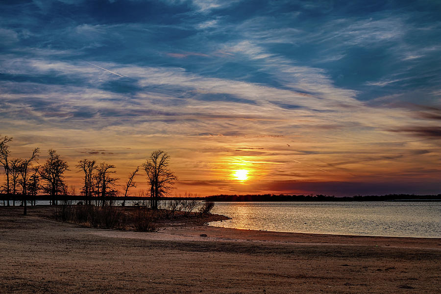 Oklahoma Sunset #3 Photograph by Doug Long