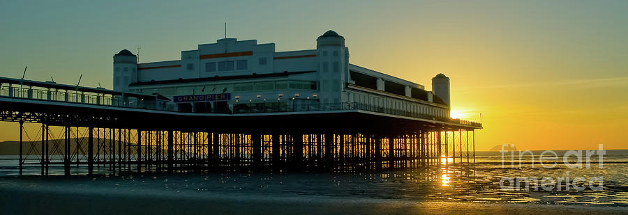 Old Pier, Weston Super Mare #3 Photograph by Colin Rayner