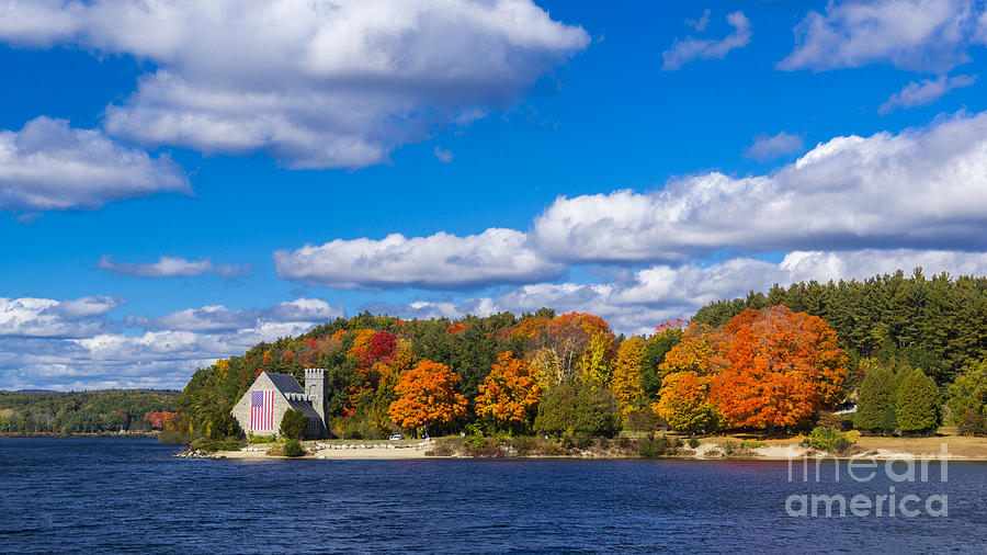 Old Stone Church. West Boylston, Massachusetts. #3 Photograph by New England Photography