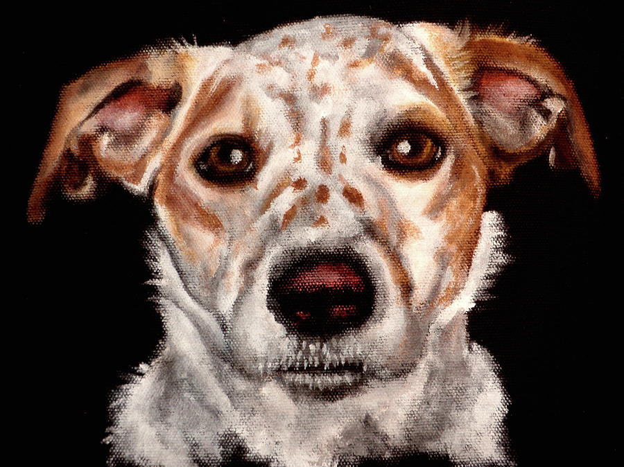 Oliver #3 Painting by Carol Russell