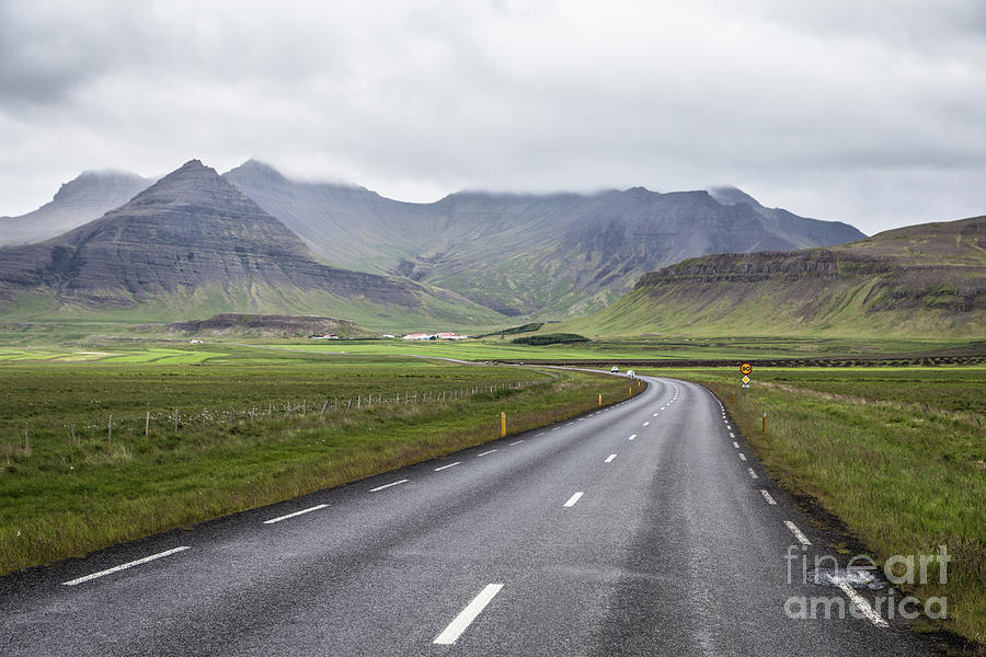 On the road in Iceland #3 Photograph by Didier Marti