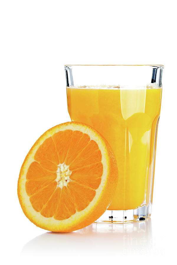 Juice Photograph - Orange juice #3 by Shawn Hempel