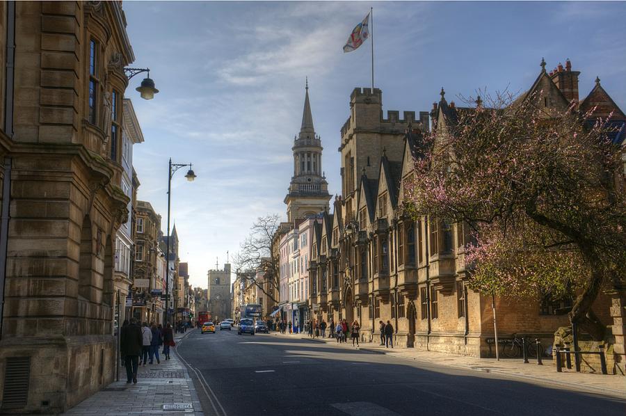 Oxford High Street #3 Photograph by Chris Day