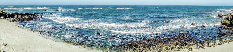 Pacific Ocean Coastal Scenes Of Beaches Rocks And Cliffs Photograph