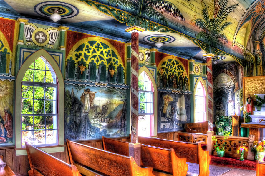 Painted Church #4 Photograph by Joe  Palermo