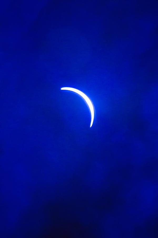 Partial Solar Eclipse August 21 2017 #3 Photograph by Alex Grichenko