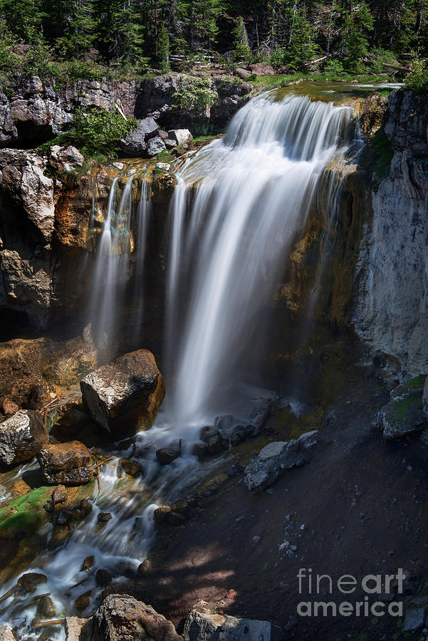 Paulina Falls - Oregon Photograph by Yefim Bam