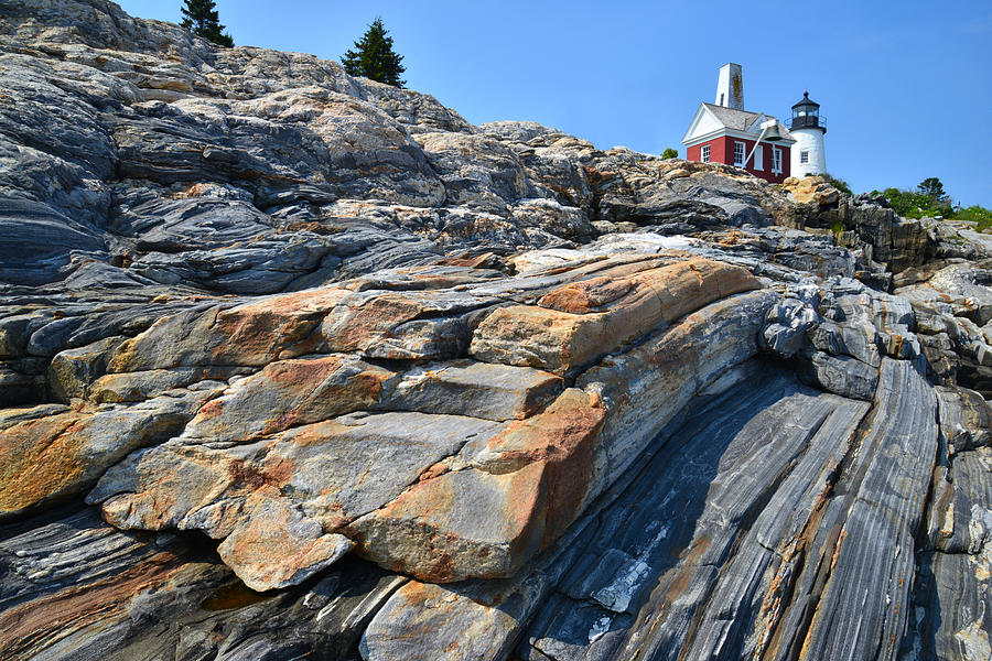 Pemaquid Lighthouse #3 Photograph by Ray Mathis