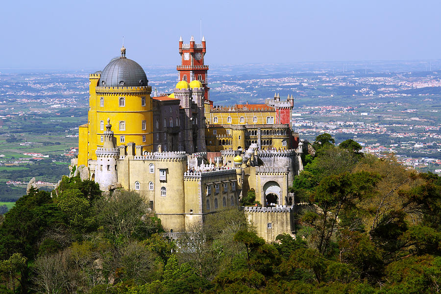 Architecture Photograph - Pena Palace #3 by Carlos Caetano