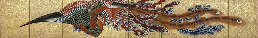 Katsushika Hokusai Painting - Phoenix #3 by Katsushika Hokusai