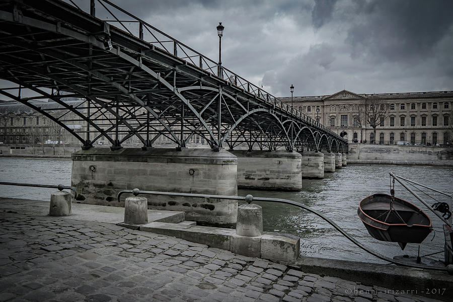 Pont des Arts Paris #3 Photograph by Henri Irizarri