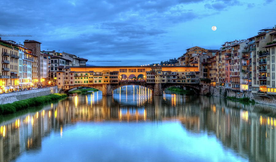 Ponte vecchio, Florence, Firenze, Italia #3 Photograph by Elenarts - Elena Duvernay photo