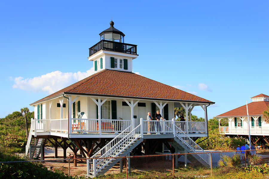 Port Boca Grande Lighthouse FL #3 Photograph by Chris Smith