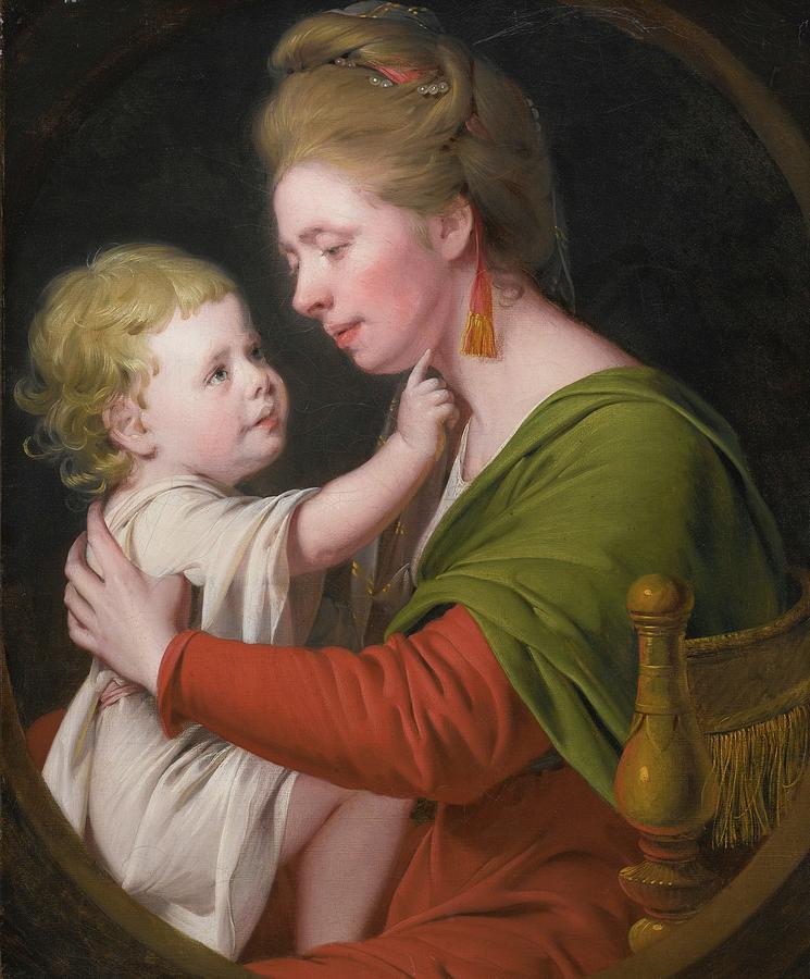 Portrait Of Jane Darwin  #3 Painting by Joseph Wright