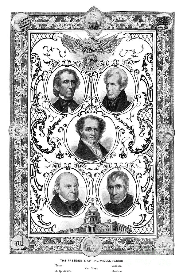 Presidents.  #3 Drawing by Granger