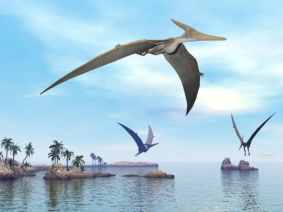 real flying dinosaurs