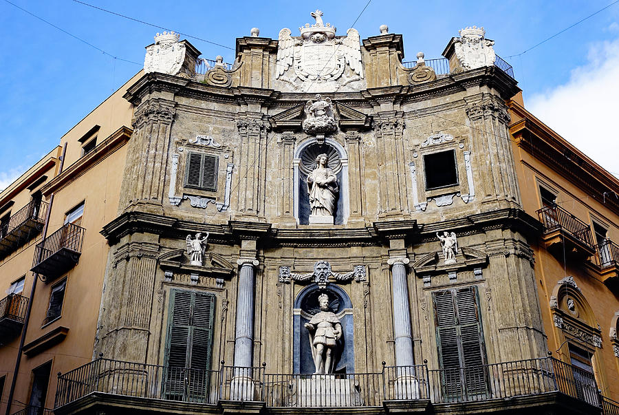 Quattro Canti In Palermo Sicily #3 Photograph by Rick Rosenshein