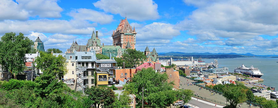 Quebec City cityscape  #3 Photograph by Songquan Deng