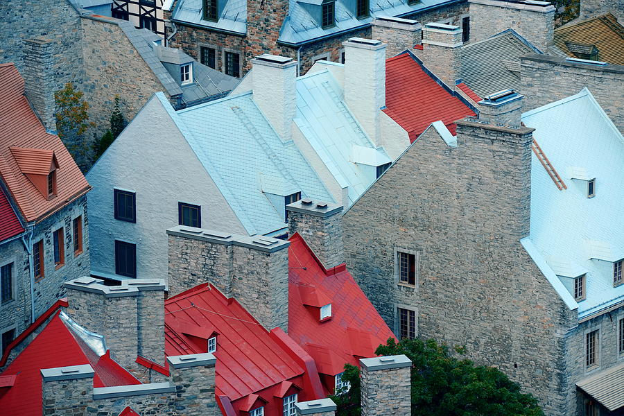 Quebec City #3 Photograph by Songquan Deng