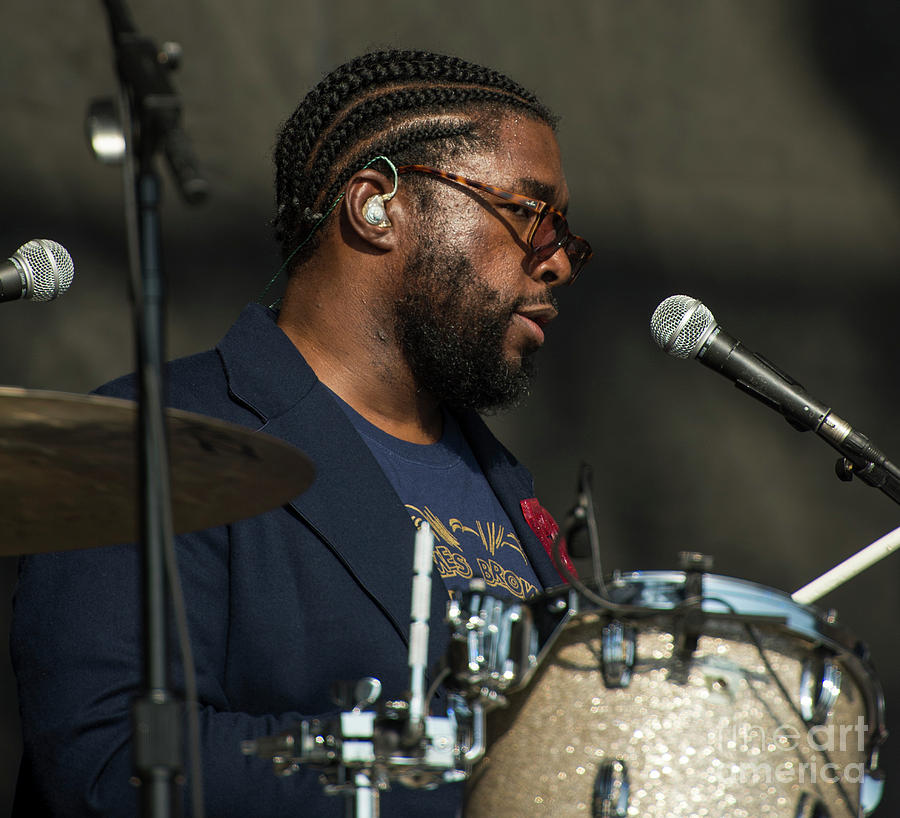 Questlove with The Roots #1 Photograph by David Oppenheimer