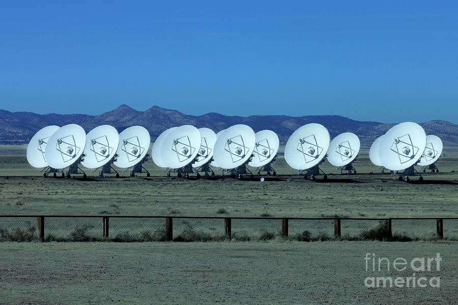 Radio Telescope Array #3 Photograph by Anthony Totah