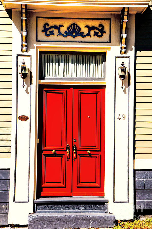 Red Door #3 Photograph by Rick Bragan