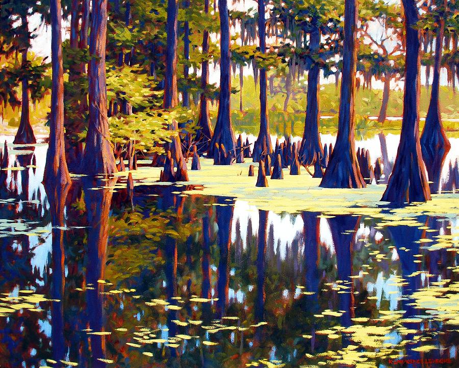 Reflections Painting by Kevin Leveque