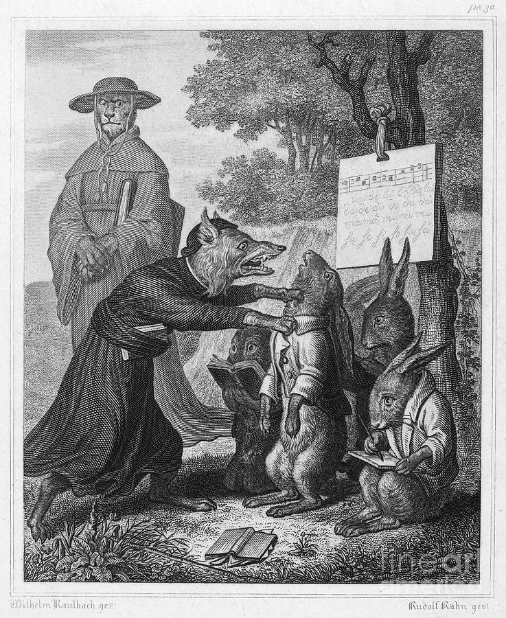 Reynard The Fox, 1846 #3 Photograph by Granger