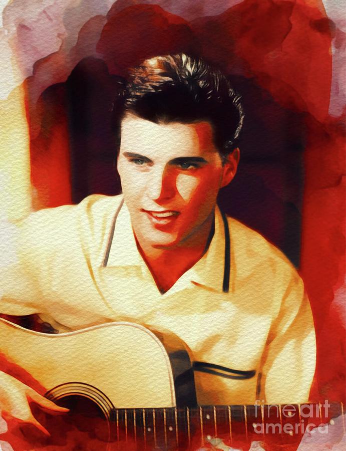 Ricky Nelson, Music Legend Painting