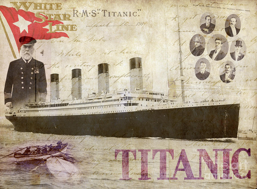 Knickerbocker Photograph - RMS Titanic #3 by Jon Neidert