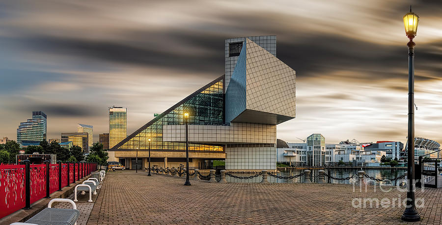 Cleveland Photograph - Rock and Roll Hall of Fame #3 by James Dean