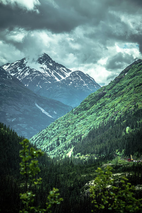 Rocky Mountains Nature Scenes On Alaska British Columbia Border #3 Photograph by Alex Grichenko
