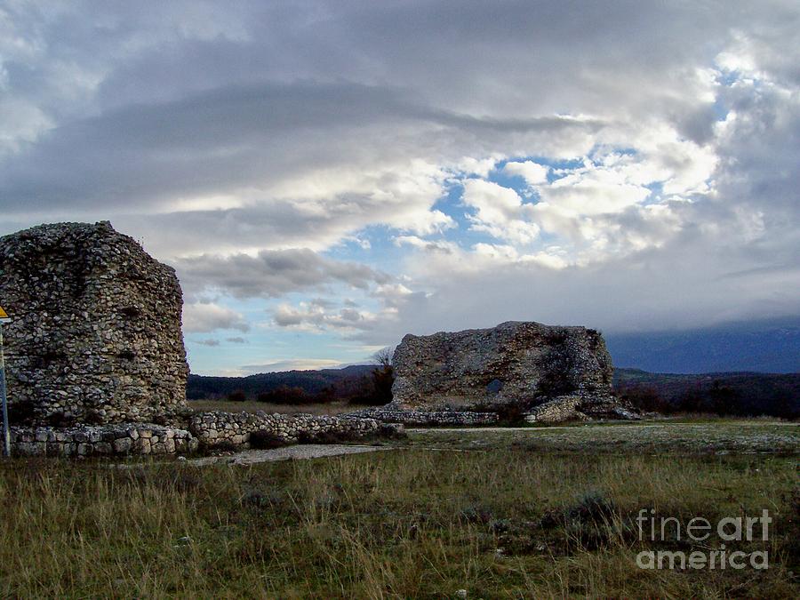 Roman Ruins #3 Photograph by Judy Kirouac