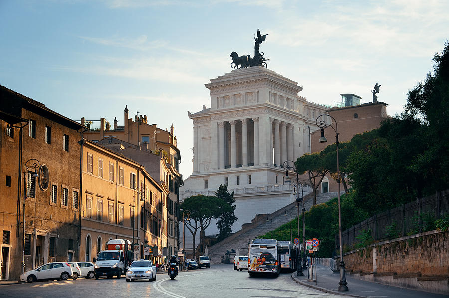 Rome Street View #3 Photograph by Songquan Deng