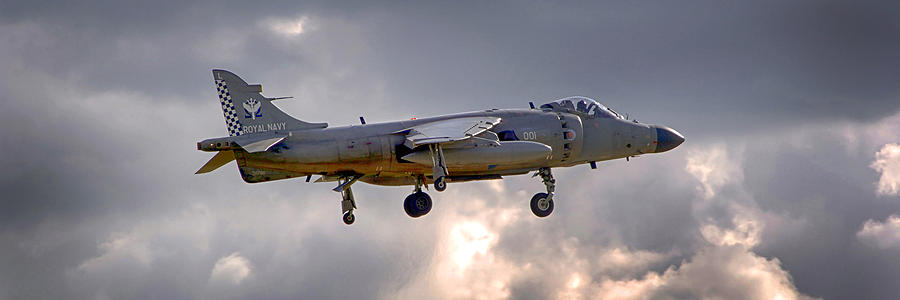 Royal Navy Sea Harrier #3 Photograph by Chris Smith
