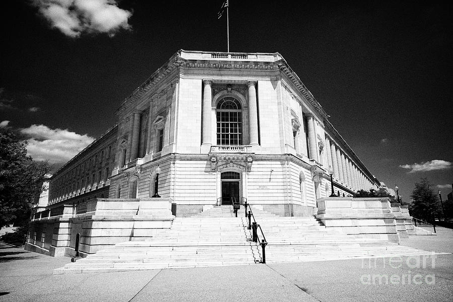 russell senate office building Washington DC USA Photograph by Joe Fox ...