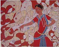 Rythem Of Dance #3 Painting by Dhanashri Pendse