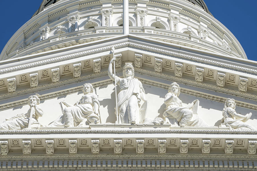 Sacramento Capitol Building in California #3 Photograph by Alex Grichenko