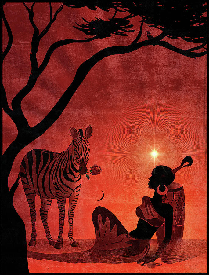 Saga Africa #4 Digital Art by Harald Dastis