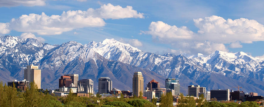 Salt Lake City Photograph - Salt Lake City Utah USA #3 by Douglas Pulsipher