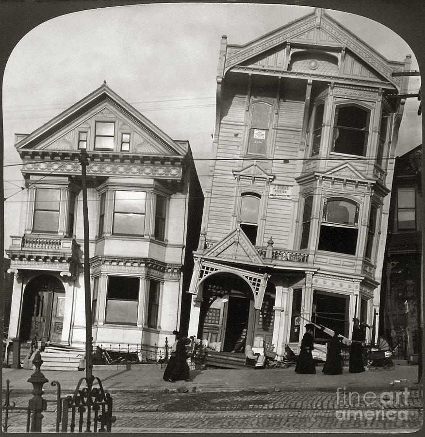 San Francisco Earthquake #3 Photograph by Granger