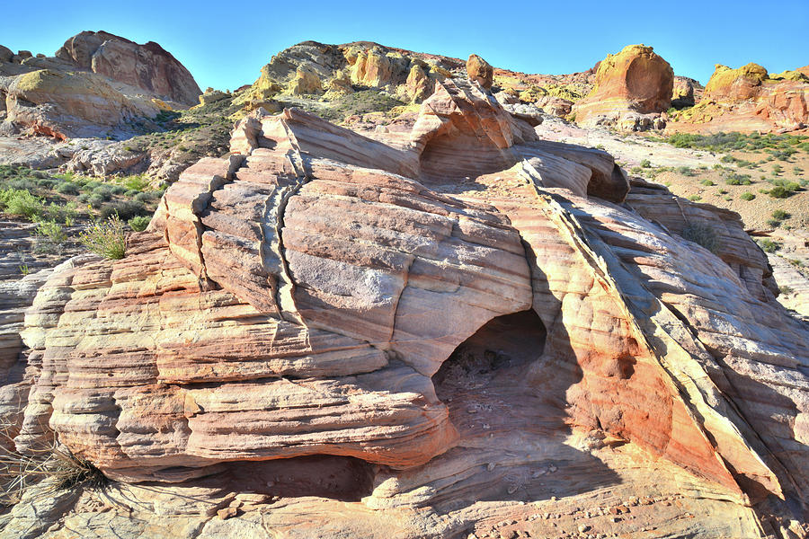 Sandstone Castle in Valley of Fire #1 Photograph by Ray Mathis