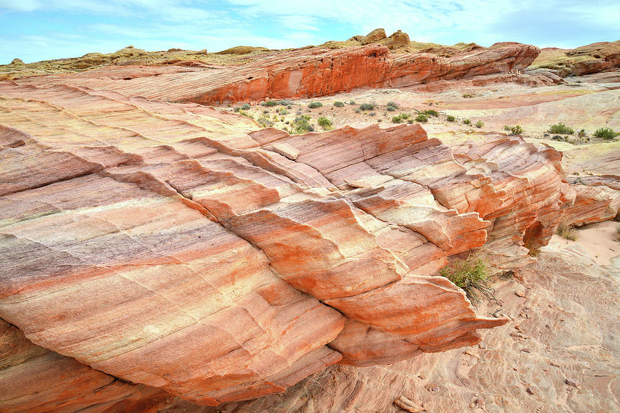 Sandstone Rainbow in Valley of Fire #3 Photograph by Ray Mathis