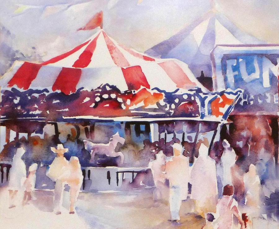 Santa Barbara County Fair #3 Painting by Joan Jones