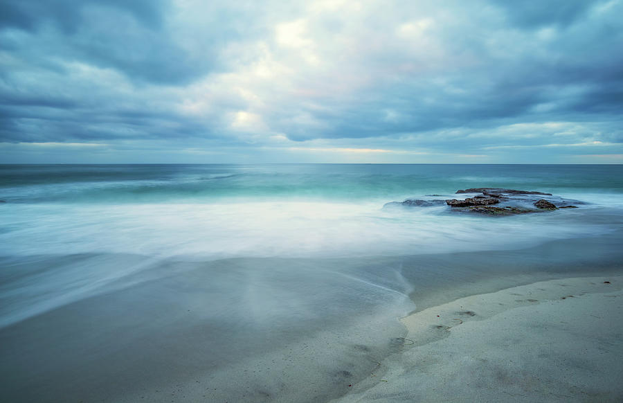 Sea Sky Solitude Windansea Beach Photograph by Joseph S Giacalone
