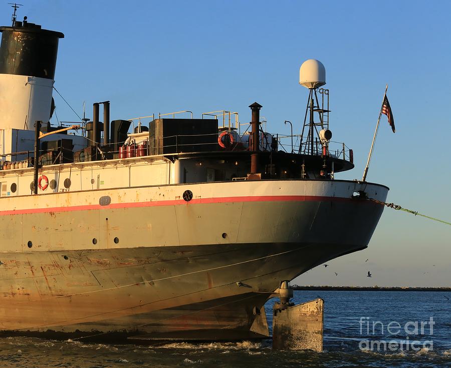 Steering Rudder on a historical ship Photograph by Douglas Sacha - Fine ...