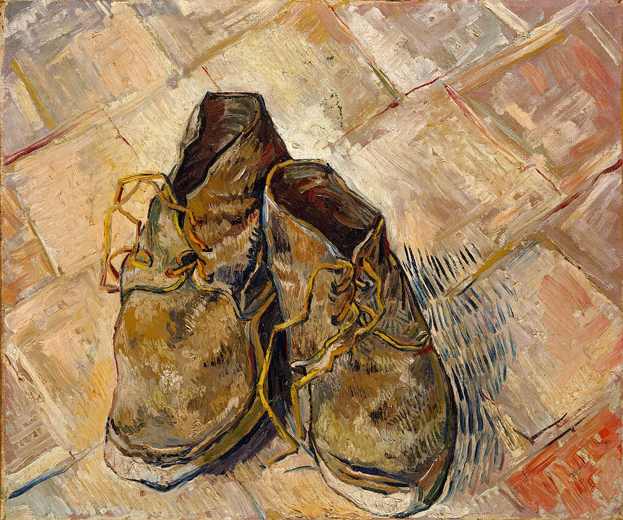 Shoes #6 Painting by Vincent van Gogh