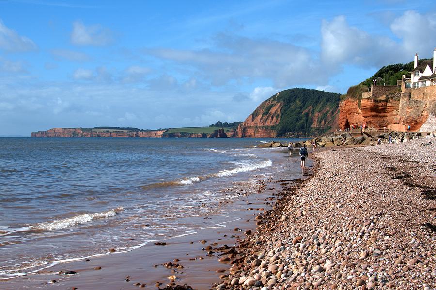 Sidmouth Beach #3 Photograph by Chris Day
