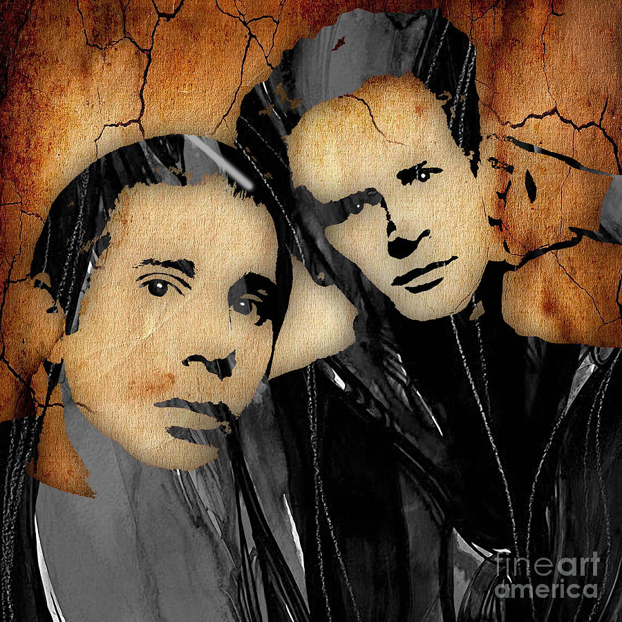 Simon and Garfunkel Collection #3 Mixed Media by Marvin Blaine