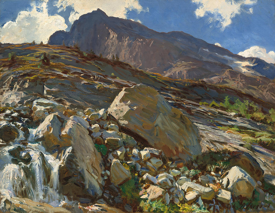 Simplon Pass Painting by John Singer Sargent